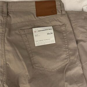 AG tellis pants in performance twill 35x34